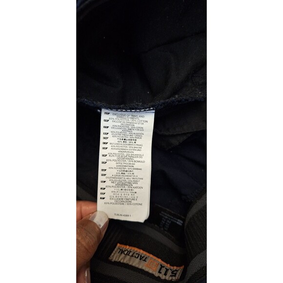 511 TACTICAL SERIES Men's 38 Navy Stryke Pants Ripstop Utility Comfort Waist - Picture 4 of 14